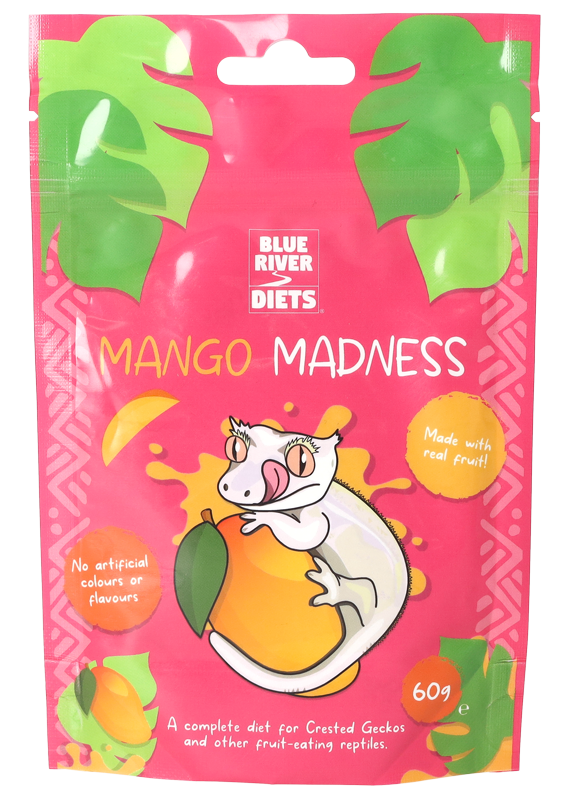 blue river diets gecko food mango madness