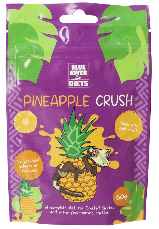 blue river diets gecko food pineapple crush