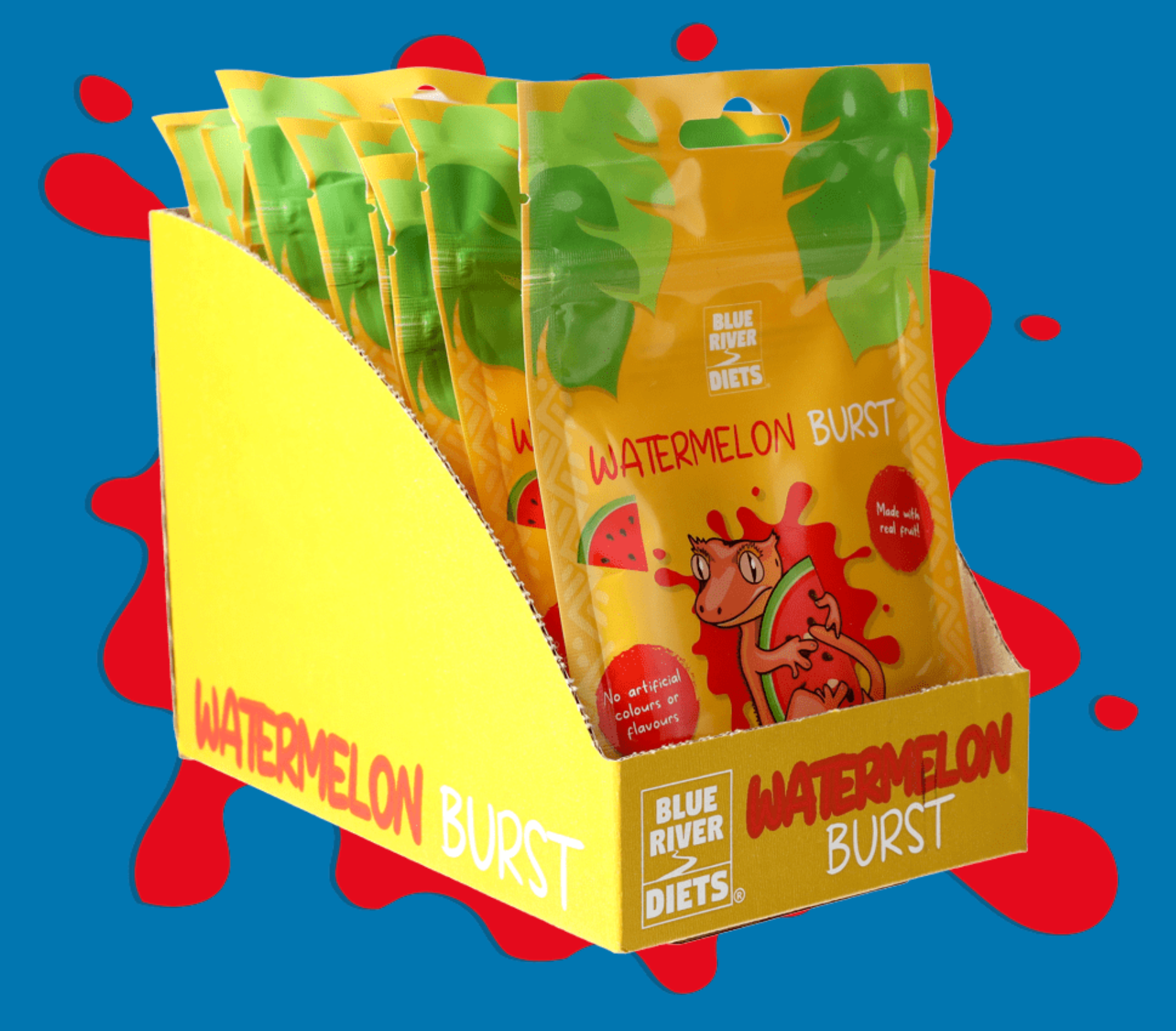 blue river diets gecko food watermelon burst
